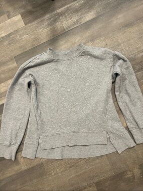 Mossimo Supply Co. Light Gray Crewneck Sweater with Subtle Dot Texture